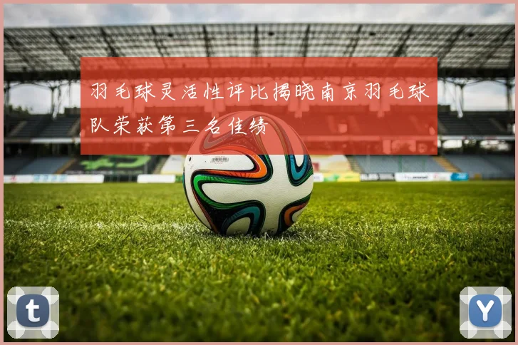 羽毛球灵活性评比揭晓南京羽毛球队荣获第三名佳绩